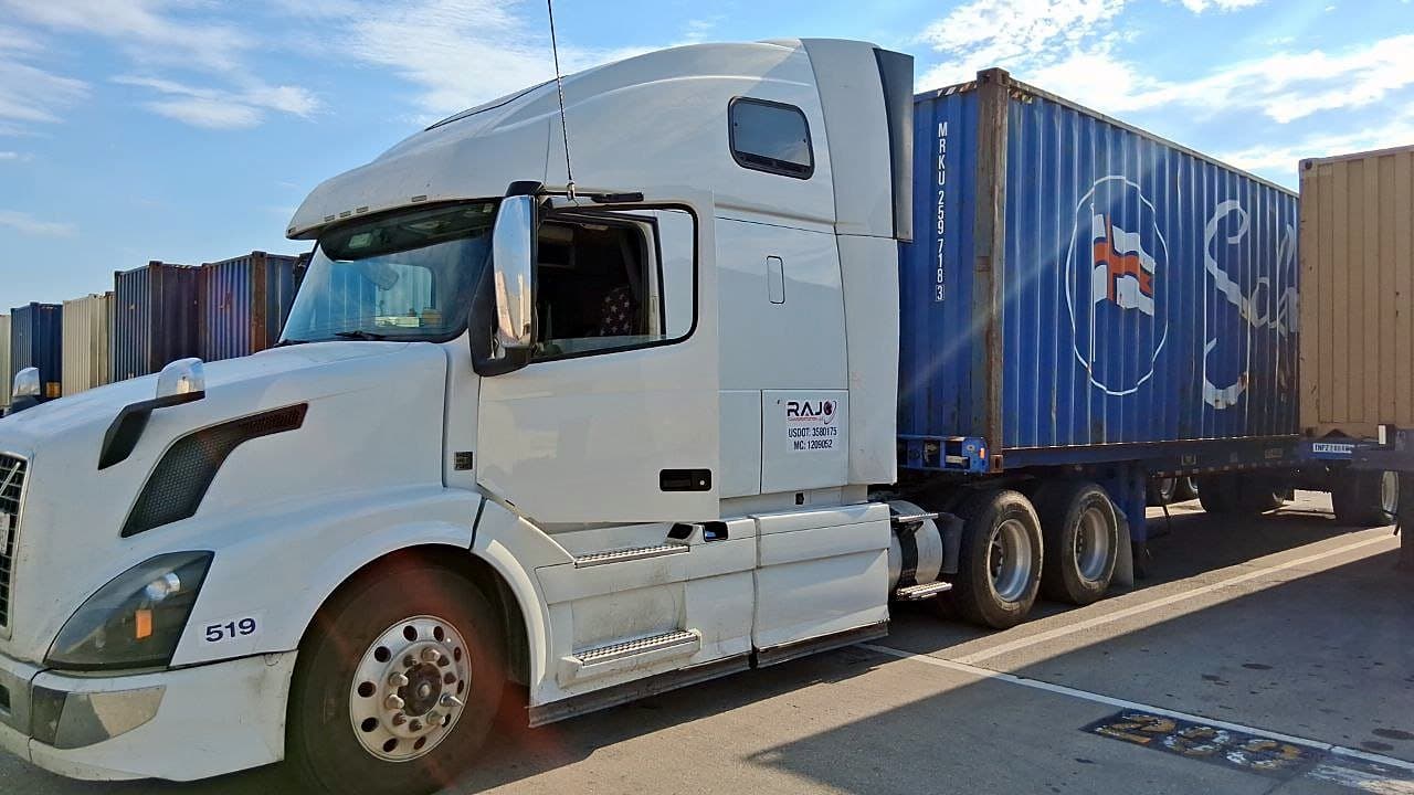 Intermodal drayage precision - RAJO Transportation